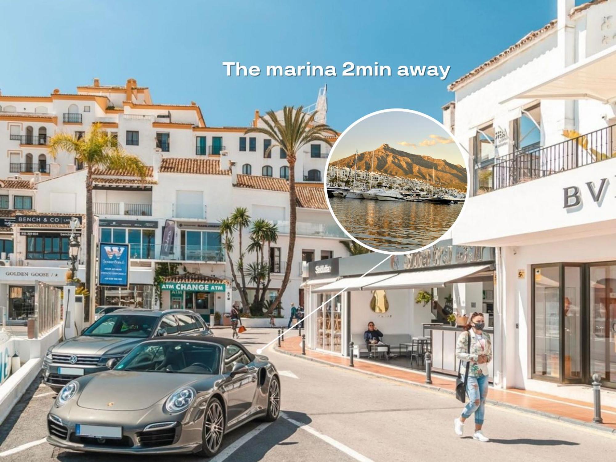 Vacation Marbella I Brand New Terrazas De Banus Apt, 24-7 Security, A Minute From The Marina, The Sea And Luxury Shopping Экстерьер фото