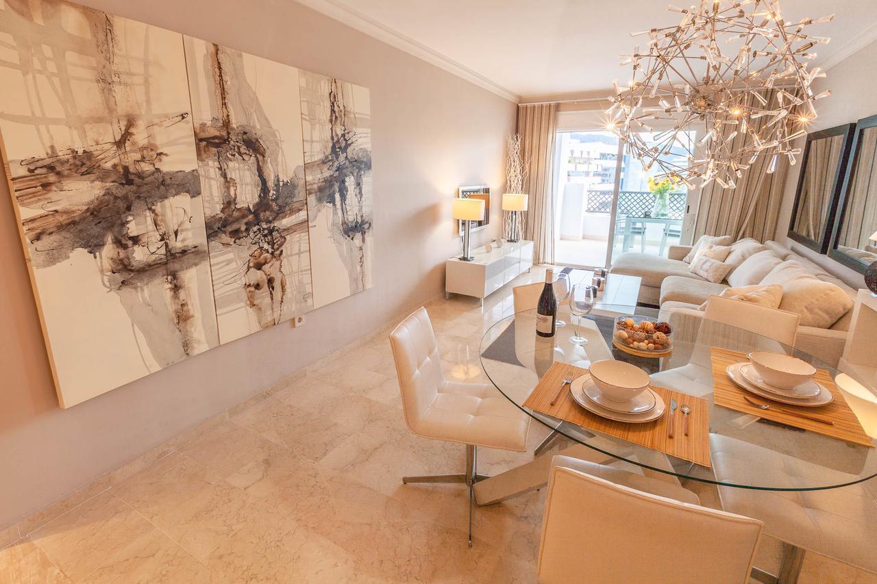Vacation Marbella I Brand New Terrazas De Banus Apt, 24-7 Security, A Minute From The Marina, The Sea And Luxury Shopping Экстерьер фото